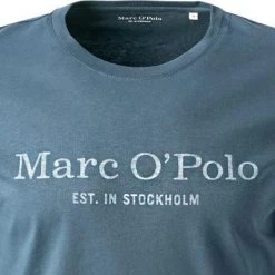 Marc O'Polo Longsleeve 220 2220 52152/856 Baumwolle, Petrol -MR Wasch Geschaft 382480 norm2