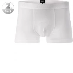 JOOP! Boxer 2er Pack 30030789/100 Trunks, Baumwoll-Stretch, Weiß