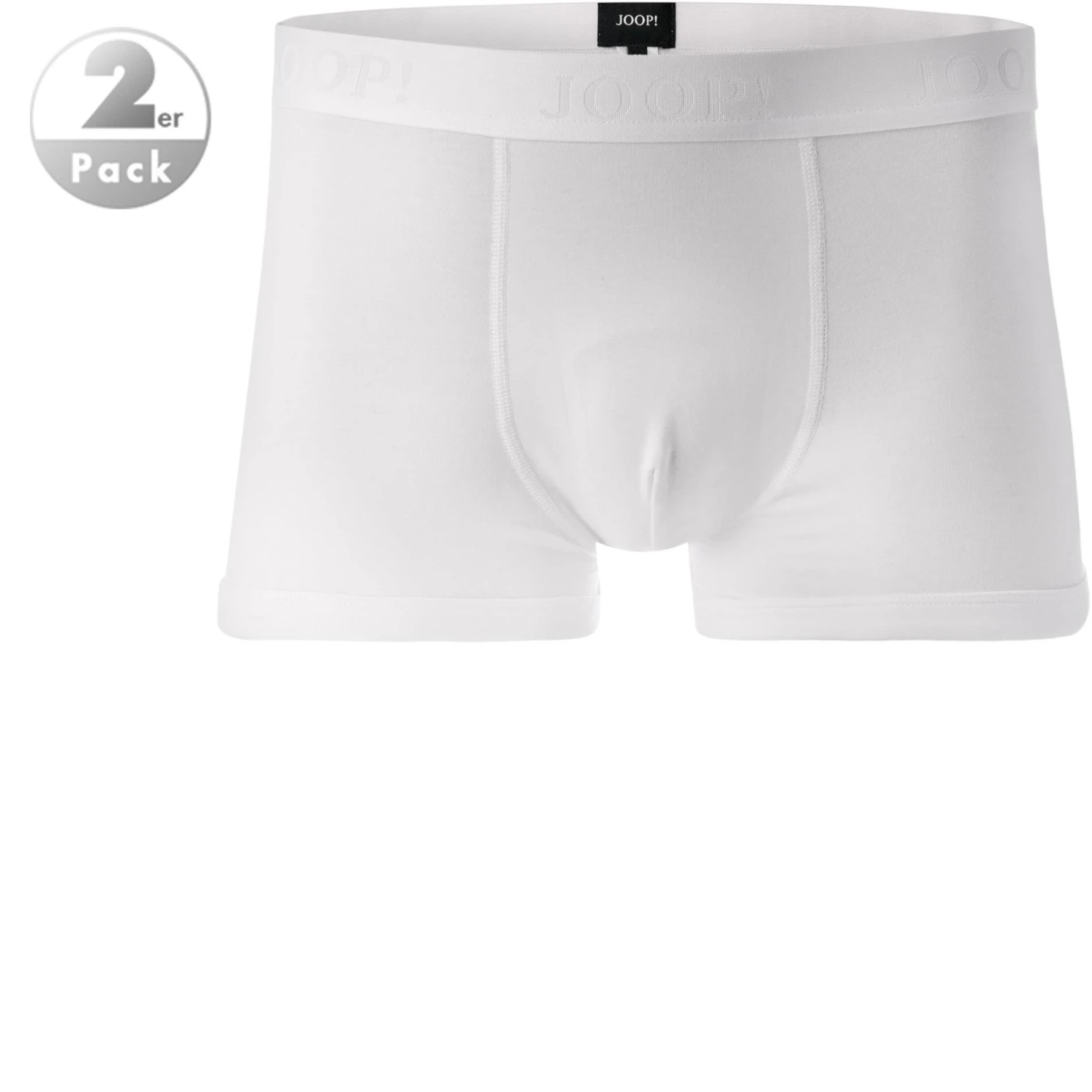 JOOP! Boxer 2er Pack 30030789/100 Trunks, Baumwoll-Stretch, Weiß 1 JOOP! Boxer 2er Pack 30030789/100 Trunks, Baumwoll-Stretch, Weiß