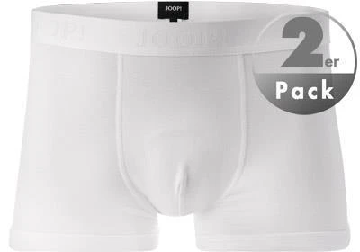 JOOP! Boxer 2er Pack 30030789/100 Trunks, Baumwoll-Stretch, Weiß 2 JOOP! Boxer 2er Pack 30030789/100 Trunks, Baumwoll-Stretch, Weiß – Bild 2