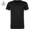 JOOP! T-Shirt 2er Pack-R 30030787/001 T-Shirts, Baumwoll-Stretch, Schwarz