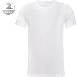 JOOP! T-Shirt 2er Pack-R 30030787/100 T-Shirts, Baumwoll-Stretch, Weiß