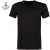 JOOP! T-Shirt 2erPack-V 30030786/001 T-Shirts, Baumwoll-Stretch, Schwarz