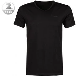 JOOP! T-Shirt 2erPack-V 30030786/001 T-Shirts, Baumwoll-Stretch, Schwarz