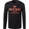 MUSTANG T-Shirt 1011954/4132 Longsleeve, Baumwolle, Schwarz