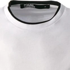 KARL LAGERFELD T-Shirt 755084/0/521224/10 Longsleeve, Baumwolle, Weiß-schwarz, Weiß 7 KARL LAGERFELD T-Shirt 755084/0/521224/10 Longsleeve, Baumwolle, Weiß-schwarz, Weiß -MR Wasch Geschaft 382815 norm2