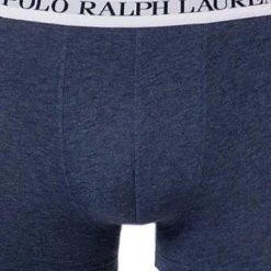 Polo Ralph Lauren Trunks 3er Pack 714830299/025 Baumwoll-Stretch, Grau-blau meliert, Blau-graphit-denim -MR Wasch Geschaft 382868 norm5