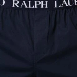 Polo Ralph Lauren Boxer 3er Pack 714866472/002 Boxershorts, Baumwoll-Stretch, Navy-hellblau gemustert, Blau -MR Wasch Geschaft 382873 norm4