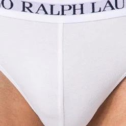 Polo Ralph Lauren Briefs 3er Pack 714835884/003 Slips, Baumwoll-Stretch, Schwarz-weiß-grau, Weiß-schwarz-grau -MR Wasch Geschaft 382894 norm5