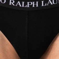 Polo Ralph Lauren Briefs 3er Pack 714835884/003 Slips, Baumwoll-Stretch, Schwarz-weiß-grau, Weiß-schwarz-grau -MR Wasch Geschaft 382894 norm6