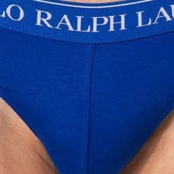 Polo Ralph Lauren Briefs 3er Pack 714835884/004 Slips, Baumwoll-Stretch, Blau, Navy-saphir-blau -MR Wasch Geschaft 382895 norm5