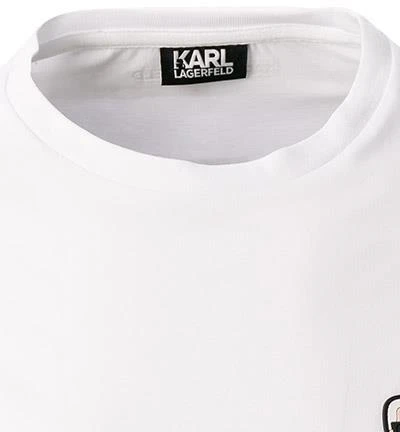 KARL LAGERFELD Longsleeve 755028/0/512221/10 Baumwolle, Weiß 3 KARL LAGERFELD Longsleeve 755028/0/512221/10 Baumwolle, Weiß – Bild 3