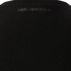 KARL LAGERFELD Longsleeve 755028/0/512221/990 Baumwolle, Schwarz -MR Wasch Geschaft 382902 norm3