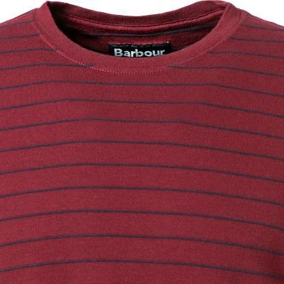 Barbour Longsleeve Abaft cabernet MTS0908RE88 Baumwolle, Rot-blau gestreift 3 Barbour Longsleeve Abaft cabernet MTS0908RE88 Baumwolle, Rot-blau gestreift – Bild 3