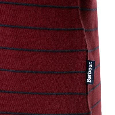 Barbour Longsleeve Abaft cabernet MTS0908RE88 Baumwolle, Rot-blau gestreift 4 Barbour Longsleeve Abaft cabernet MTS0908RE88 Baumwolle, Rot-blau gestreift – Bild 4