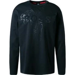 BOSS Longsleeve Togn Iconic 50463004/001 Relaxed Fit, Bio Baumwolle, Schwarz -MR Wasch Geschaft 383405 norm2