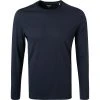 OLYMP Casual Modern Fit T-Shirt 5600/14/18 Longsleeve, Baumwolle, Marineblau, Marine