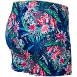 bruno banani Shorts Aghnya 2201-2371/4408 Trunk, Mikrofaser-Stretch, Blau gemustert, Blau -MR Wasch Geschaft 383635 norm2