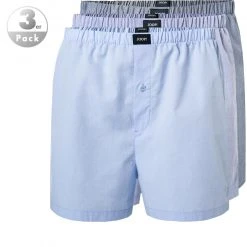 JOOP! Boxer Shorts 3er Pack 30029934/966 Boxershorts, Baumwolle, Hellblau-blau-grau