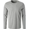 OLYMP Casual Modern Fit T-Shirt 5600/14/60 Longsleeve, Baumwolle, Mittelgrau meliert, Mittelgrau