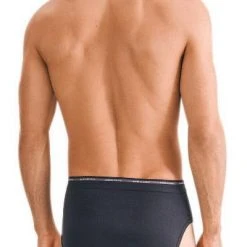 Seidensticker Brief 2er Pack 12.200005/0039 Slips, Baumwolle, Schwarz -MR Wasch Geschaft 383872 norm2