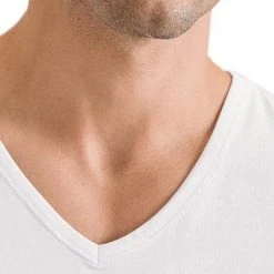 Seidensticker T-Shirt 12.200011/0001 Baumwoll-Stretch, Weiß -MR Wasch Geschaft 383880 norm3