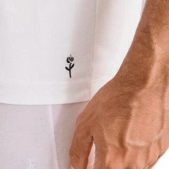 Seidensticker T-Shirt 12.200011/0001 Baumwoll-Stretch, Weiß -MR Wasch Geschaft 383880 norm4