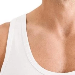 Seidensticker A-Shirt 2er Pack 12.200015/0001 Tanktops, Baumwoll-Bambus-Stretch, Weiß -MR Wasch Geschaft 383887 norm3