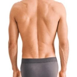 Seidensticker Brief 3er Pack 12.200017/0039 Slips, Baumwoll-Stretch, Schwarz-grau gestreift, Schwarz -MR Wasch Geschaft 383889 norm2