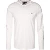 Tommy Hilfiger Longsleeve MW0MW09096/YBR Bio Baumwolle, Weiß