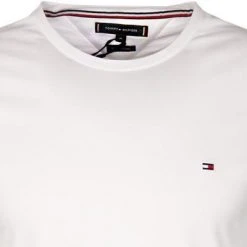 Tommy Hilfiger Longsleeve MW0MW09096/YBR Bio Baumwolle, Weiß -MR Wasch Geschaft 383939 norm2