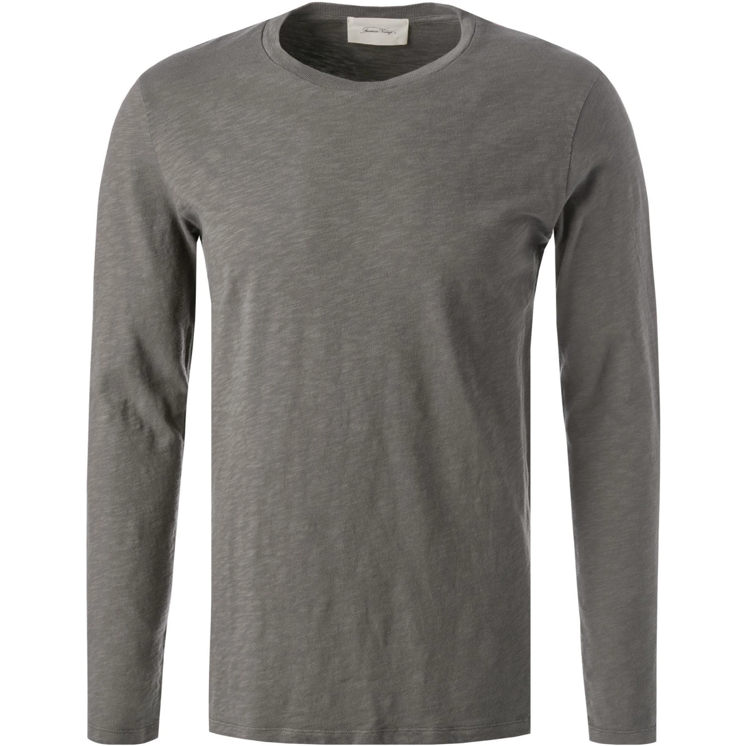 American Vintage T-Shirt MBYSA18/ardoise Longsleeve, Baumwolle, Dunkelgrau meliert 1 American Vintage T-Shirt MBYSA18/ardoise Longsleeve, Baumwolle, Dunkelgrau meliert