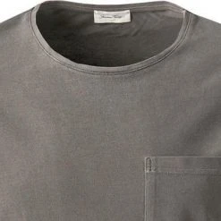 American Vintage Longsleeve MPYR02B/metal vintage Baumwolle, Grau meliert -MR Wasch Geschaft 384049 norm2