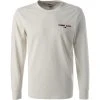 TOMMY JEANS Longsleeve DM0DM12279/YBI Baumwolle, Ecru