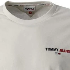 TOMMY JEANS Longsleeve DM0DM12279/YBI Baumwolle, Ecru -MR Wasch Geschaft 384125 norm2