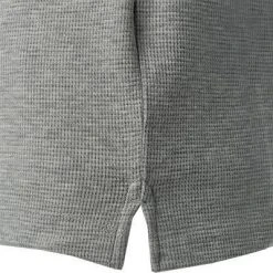 TOMMY JEANS Longsleeve DM0DM12249/P01 Bio Baumwolle, Hellgrau meliert, Hellgrau -MR Wasch Geschaft 384128 norm3