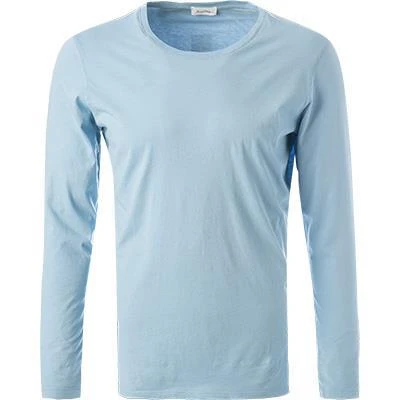 American Vintage Longsleeve MDEC1B/banquise Baumwolle, Hellblau 2 American Vintage Longsleeve MDEC1B/banquise Baumwolle, Hellblau – Bild 2