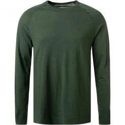 JUVIA Longsleeve 91517018/16/469 Baumwolle, Dunkelgrün