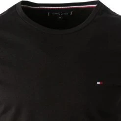 Tommy Hilfiger Longsleeve MW0MW09096/BDS Bio Baumwolle, Schwarz -MR Wasch Geschaft 384698 norm2