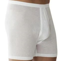 Zimmerli Royal Classic 252 Boxershort 252/842/01 Trunk, Baumwolle, Weiß, White